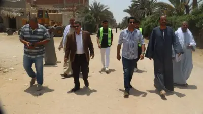 رفع 150 طن قمامة من قرية بياض العرب في بني سويف