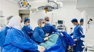 نجاح استئصال ورم متحور بالمستقيم يتجاوز 19 سم بمجمع الشفاء ببورسعيد