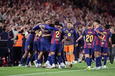 برشلونة يتقدم على ريال مدريد 2-0 في الشوط الأول بالكلاسيكو
