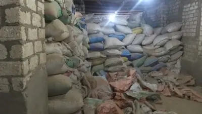 ضبط 20 طن ردة مغشوشة قبل طرحها بالأسواق في سوهاج