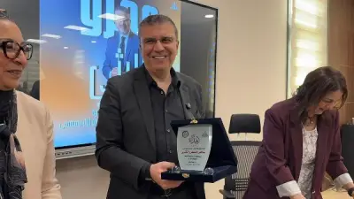 تكريم عمرو الليثي كأفضل إعلامي 2026 بكلية الإعلام جامعة عين شمس