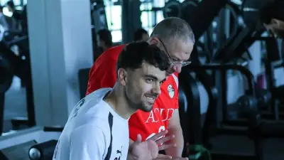 منتخب مصر يواصل تدريباته في الجيم استعدادا لودية روسيا وكأس العالم 2026
