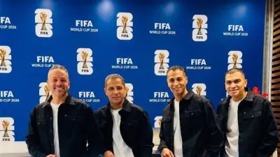 رباعي التحكيم المصري يغادر القاهرة للمشاركة في كأس العالم 2026