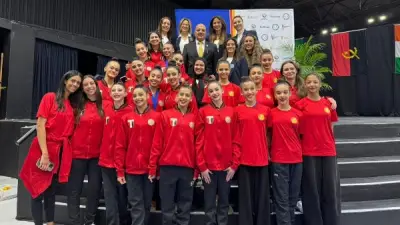 فراشات مصر تتصدر بطولة أفريقيا للجمباز الإيقاعي بـ27 ميدالية