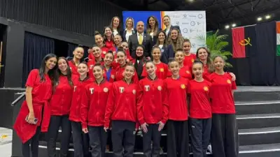 فراشات مصر تتوج ببطولة أفريقيا للجمباز الإيقاعي بـ27 ميدالية
