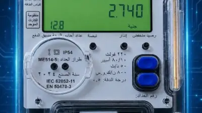 أسعار الكهرباء الجديدة بعد الزيادة: 274 قرشاً للعداد الكودي وزيادات تصل لـ99%