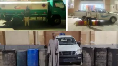 ضبط 3 آلاف لتر سولار قبل بيعها في السوق السوداء بأسوان والأقصر