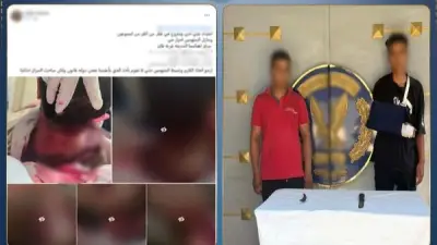 ضبط 3 سيدات ومتهمين هاربين بالتعدي على عاطل بأسلحة بيضاء في بني سويف