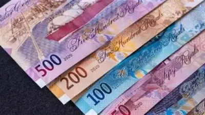 سعر الريال القطري أمام الجنيه في البنك المركزي اليوم الأحد 31 مايو 2026