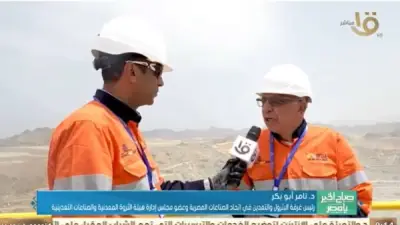 مصر تمتلك 34 معدناً لاستغلالها في دعم الصناعة المحلية