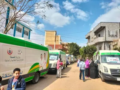 378 ألف مواطن استفادوا من 590 قافلة طبية مجانية في 3 أشهر