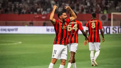 نيس يهزم سانت إيتيان 4-1 ويضمن البقاء في الدوري الفرنسي