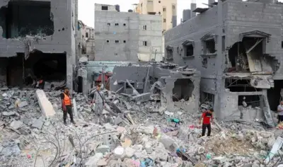 إصابة 4 فلسطينيين في غارة إسرائيلية بطائرة مسيرة على جباليا شمال غزة