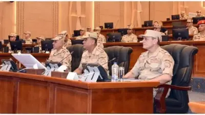 وزير الدفاع يشهد المرحلة الرئيسية لمشروع صمود 4 لمراكز القيادة التعبوي
