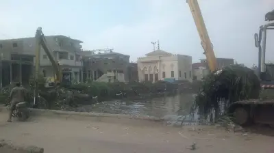 الري تطهر ونزع حشائش مصارف بأطوال 45 ألف كيلومتر وتجريف 10 ملايين متر مكعب