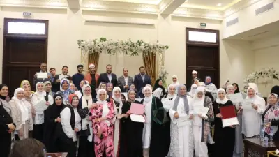 المسجد الجامع بمدينتي يحتفل بتخريج 462 طالبًا من المركز الثقافي الإسلامي