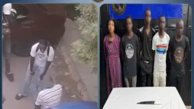 ضبط 5 أشخاص بينهم سيدة لتعديهم على مالك مطعم بسلاح أبيض في مدينة نصر