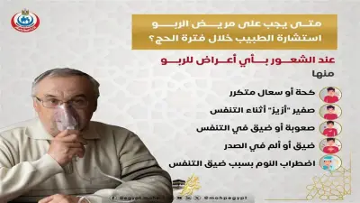 5 نصائح لمرضى الربو لتجنب النوبات التنفسية أثناء مناسك الحج