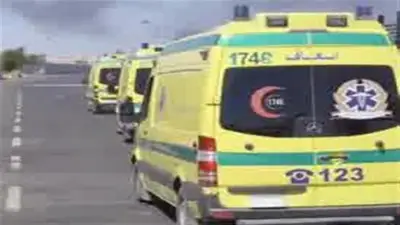 مصرع 6 أشخاص في حادث تصادم مروع على الطريق الصحراوي الشرقي ببني سويف