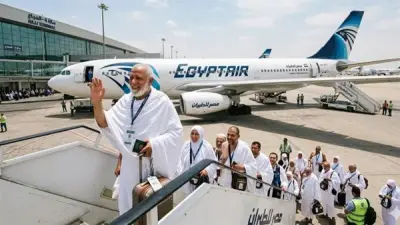 مصر للطيران تطلق غداً جسرها الجوي لنقل 62 ألف حاج لموسم الحج