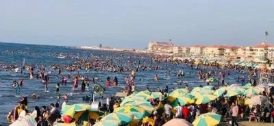 صورة نادرة لمصيف رأس البر في دمياط منذ 67 عامًا