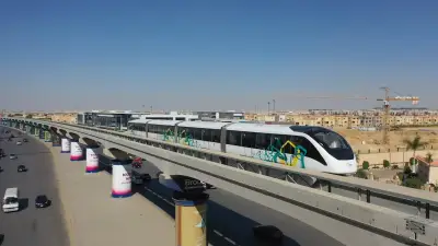 تشغيل المونوريل بدون سائق ينقل 8 ملايين راكب يومياً في القاهرة