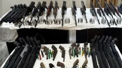 مصرع عنصرين شديدي الخطورة وضبط 800 كيلو مخدرات و59 سلاحا ناريا
