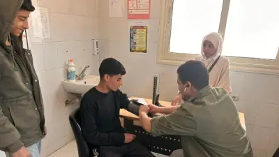 قافلة طبية لجامعة قناة السويس تفحص 905 حالات في بئر العبد بشمال سيناء