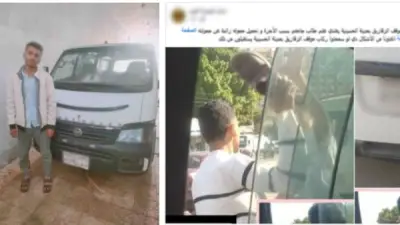خلاف على الأجرة يقود سائق ميكروباص لضرب طالب بالشرقية