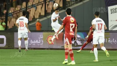 بن شرقي يسجل هدف الأهلي الأول في الزمالك بالدوري المصري