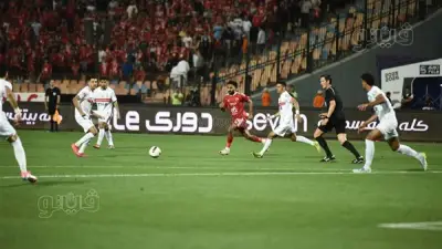 حسين الشحات يسجل الهدف الثاني للأهلي في مرمى الزمالك بالدوري المصري