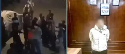 الشرطة تضبط شابا اعتدى على مسن بالجيزة بعد فيديو متداول