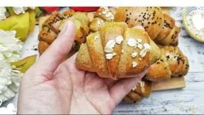 طريقة عمل الكرواسون الصحي بالقمح الكامل بقوام هش وطعم لذيذ