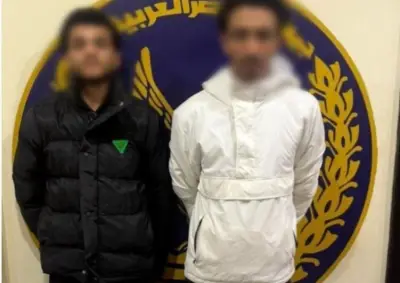 ضبط عصابة سرقة سلسلة ذهبية من سيدة في شبرا الخيمة