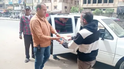 توفير مياه مبردة وعصائر لعمال النظافة بالشرقية لمواجهة الحر