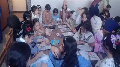 متحف كفر الشيخ ينظم ورشة فنية للأطفال احتفالاً بعيد العمال