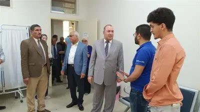 رئيس جامعة أسيوط الأهلية يتفقد تجهيزات المعامل ومتابعة الامتحانات العملية