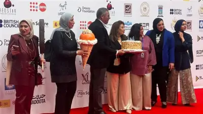 متدربو التروكاج يزينون ريد كاربت ختام مهرجان الإسكندرية للفيلم القصير