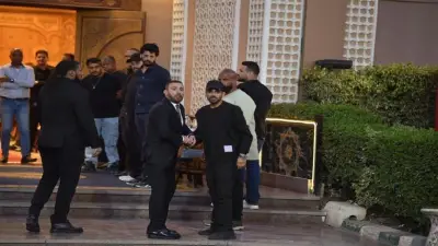 نجوم الفن في عزاء والد حمدي الميرغني بينهم أحمد السقا ومحمد إمام