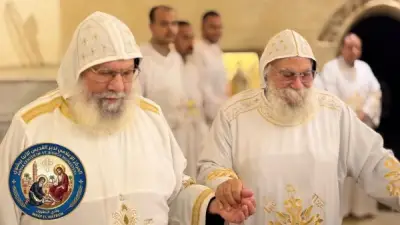 دير الأنبا بيشوي يحتفي بيوبيل رهبنة الأنبا أمونيوس بقداس مهيب