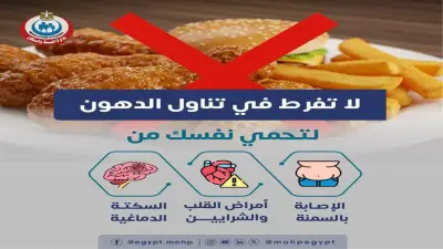 وزارة الصحة تحذر: الإفراط في الدهون يهدد القلب ويسبب السمنة