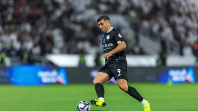 حمد الله يواصل كتابة التاريخ في دوري روشن بهدف جديد في مرمى التعاون