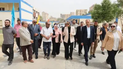 محافظ الوادي الجديد تتفقد الخارجة الزراعية لتحويلها لتكنولوجيا تطبيقية