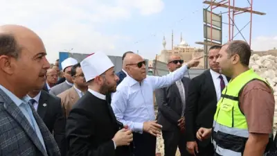 وزير الأوقاف ومحافظ القاهرة يتفقدان ترميم المساجد والأماكن الأثرية