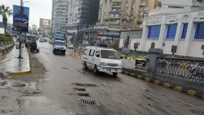 أمطار خفيفة على الإسكندرية ورفع الطوارئ لمواجهة تقلبات الطقس