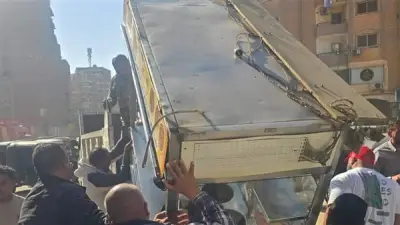 حملة مكبرة لإزالة الإشغالات وضبط المخالفات في شوارع الجيزة