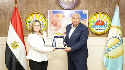 محافظ مطروح يبحث مع قنصل تركيا تعزيز التعاون الاستثماري المشترك