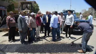 محافظ أسيوط يتفقد إنشاء مطبات صناعية لشكاوى المواطنين