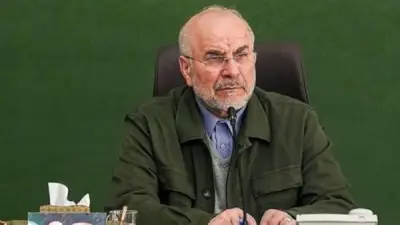 رئيس البرلمان الإيراني: شر أمريكا وحلفائها سينتهي في مضيق هرمز قريباً