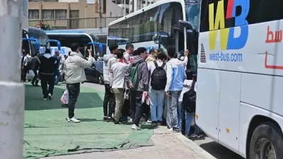 حافلات جماهير الزمالك تتوجه إلى برج العرب لدعم الفريق أمام سموحة